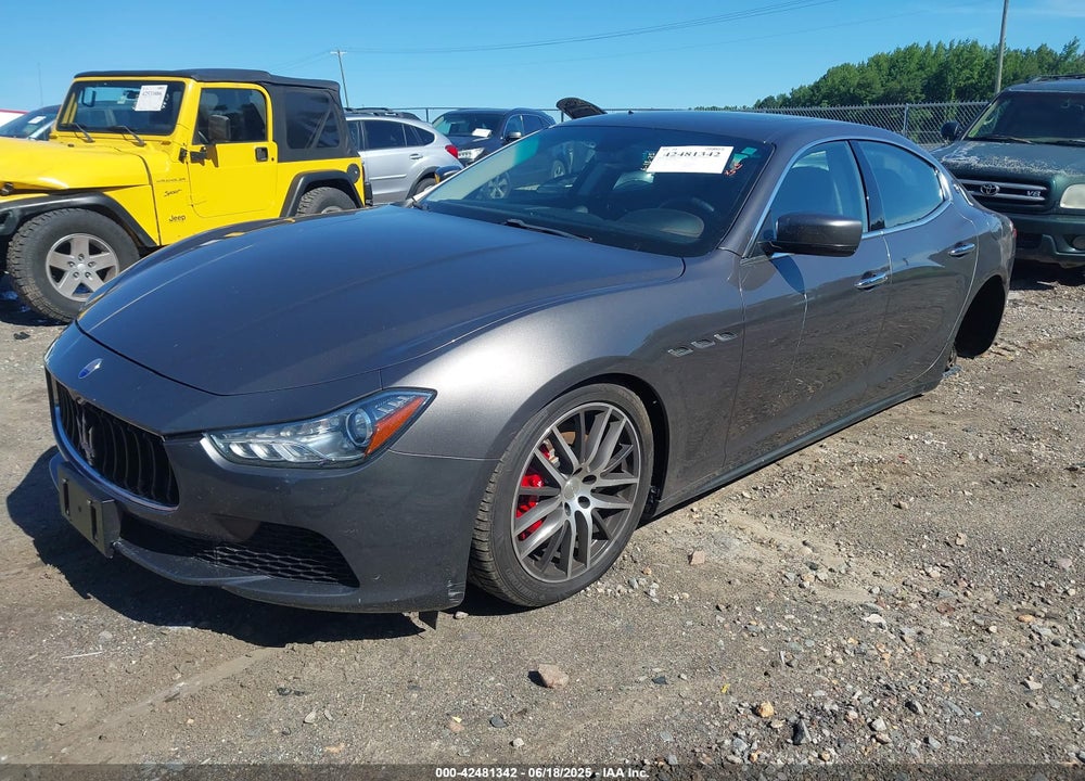 2016 MASERATI GHIBLI VIN: ZAM57RTAXG1165290