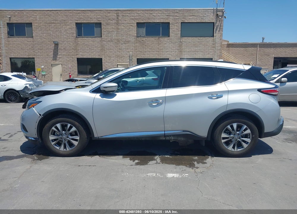 2018 NISSAN MURANO SV VIN: 5N1AZ2MH7JN119444