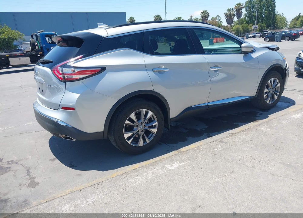 2018 NISSAN MURANO SV VIN: 5N1AZ2MH7JN119444