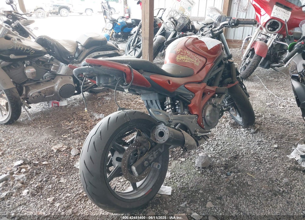 2013 SUZUKI SV650 VIN: JS1VP55A1D2100368