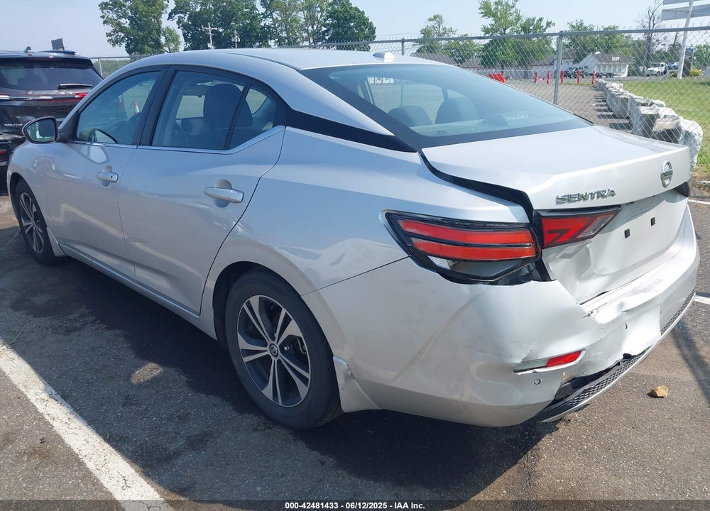 2021 NISSAN SENTRA VIN: 3N1AB8CV4MY230885