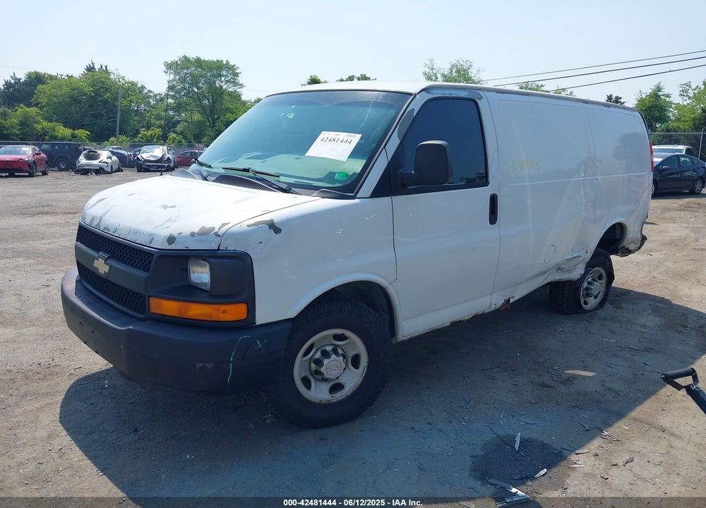 2010 CHEVROLET EXPRESS 2500 WORK VAN VIN: 1GCZGFBA5A1180910
