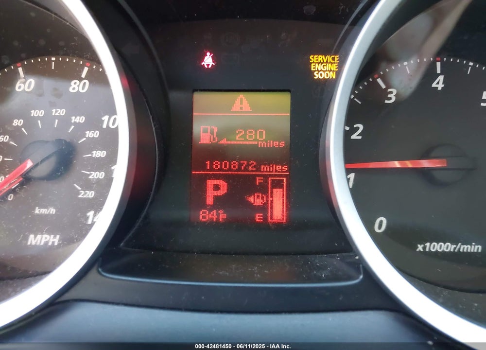 2010 MITSUBISHI LANCER ES VIN: JA32U2FUXAU018940