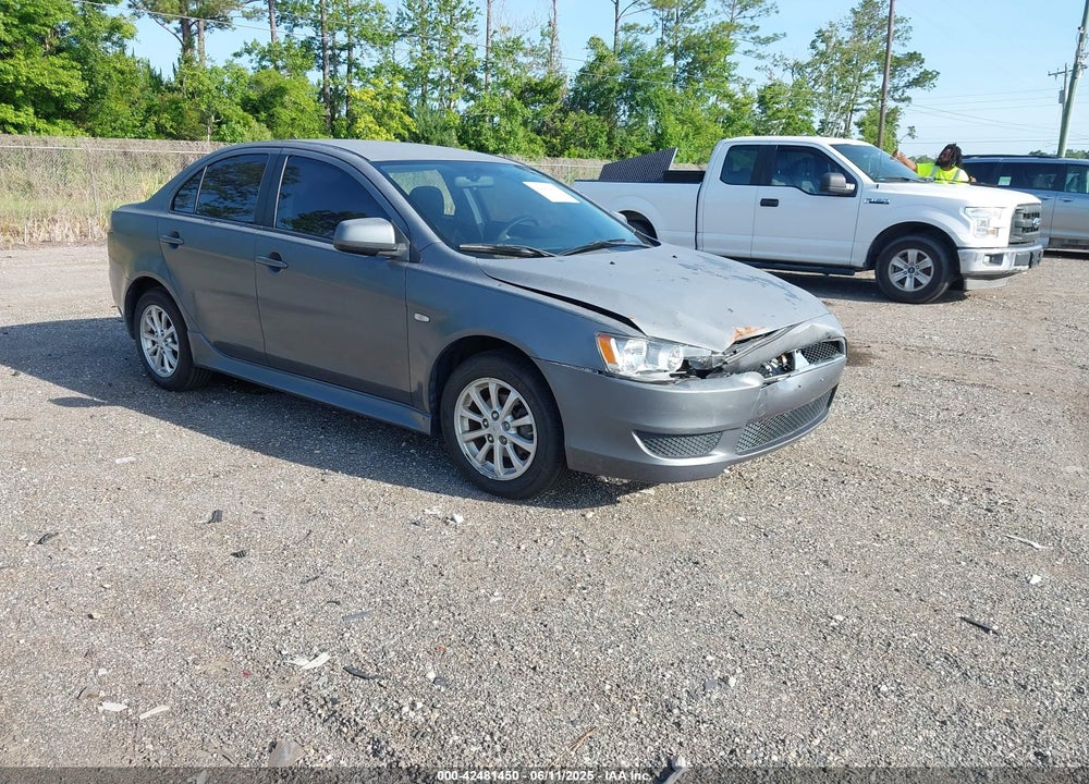 2010 MITSUBISHI LANCER ES VIN: JA32U2FUXAU018940