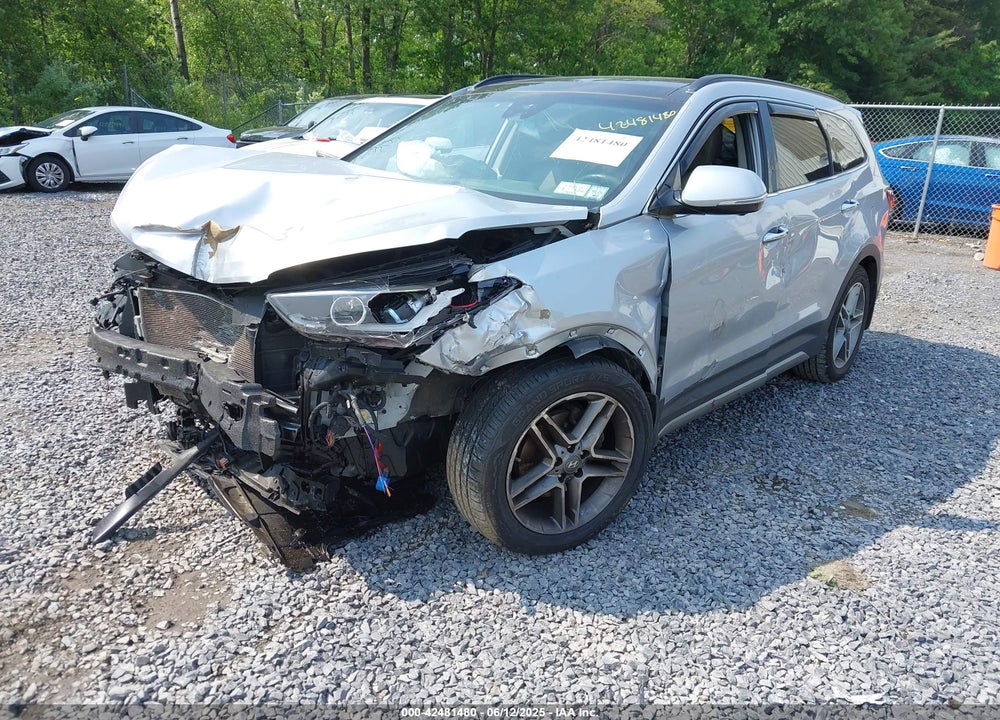 2017 HYUNDAI SANTA FE VIN: KM8SR4HF3HU246846