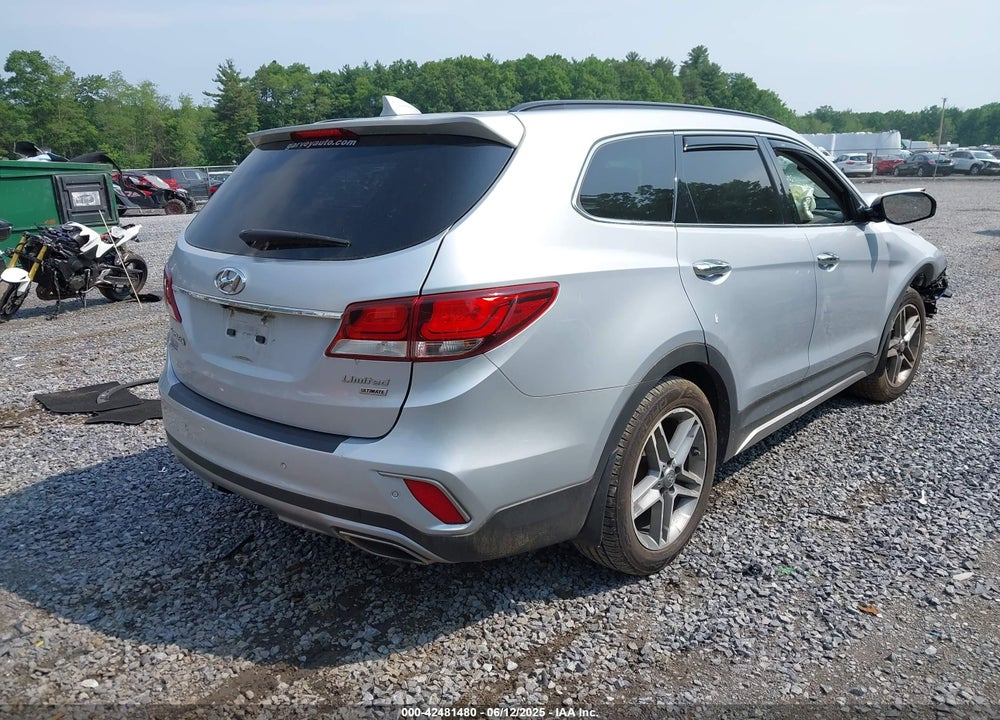 2017 HYUNDAI SANTA FE VIN: KM8SR4HF3HU246846