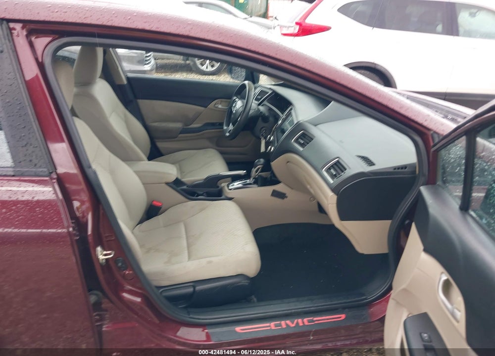 2014 HONDA CIVIC LX VIN: 19XFB2F54EE009446