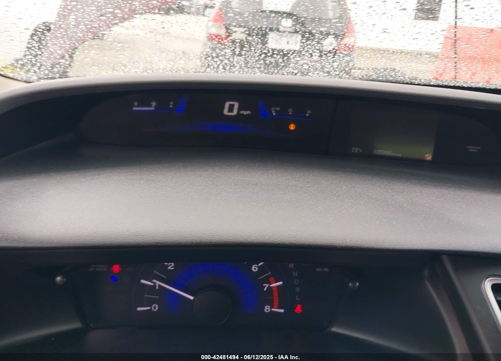 2014 HONDA CIVIC LX VIN: 19XFB2F54EE009446