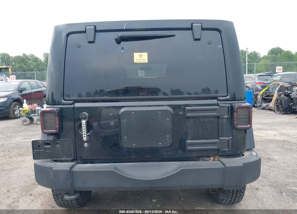 2013 JEEP WRANGLER UNLIMITED VIN: 1C4BJWEG9DL525464