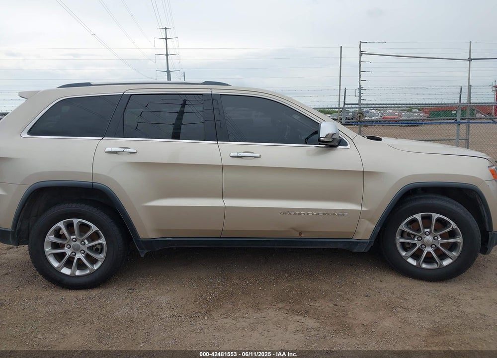 2014 JEEP GRAND CHEROKEE LIMITED VIN: 1C4RJEBGXEC157634