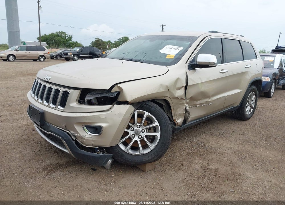 2014 JEEP GRAND CHEROKEE LIMITED VIN: 1C4RJEBGXEC157634