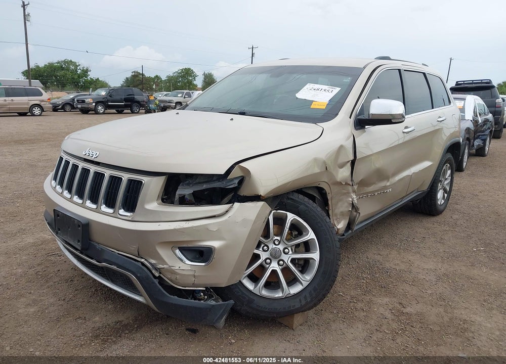 2014 JEEP GRAND CHEROKEE LIMITED VIN: 1C4RJEBGXEC157634