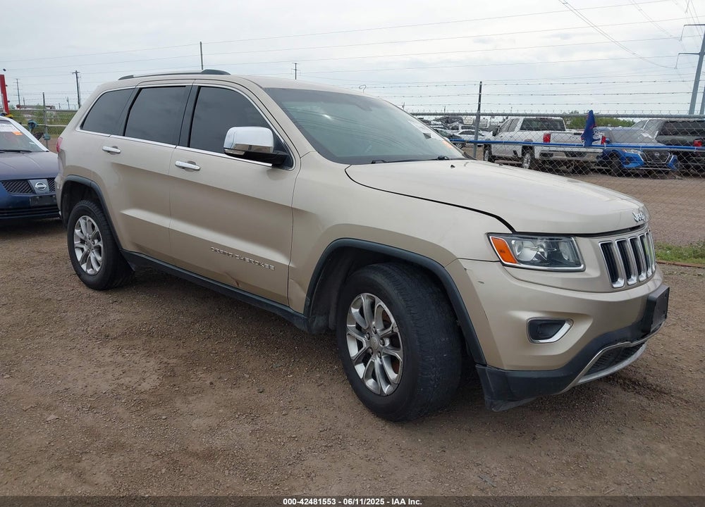 2014 JEEP GRAND CHEROKEE LIMITED VIN: 1C4RJEBGXEC157634