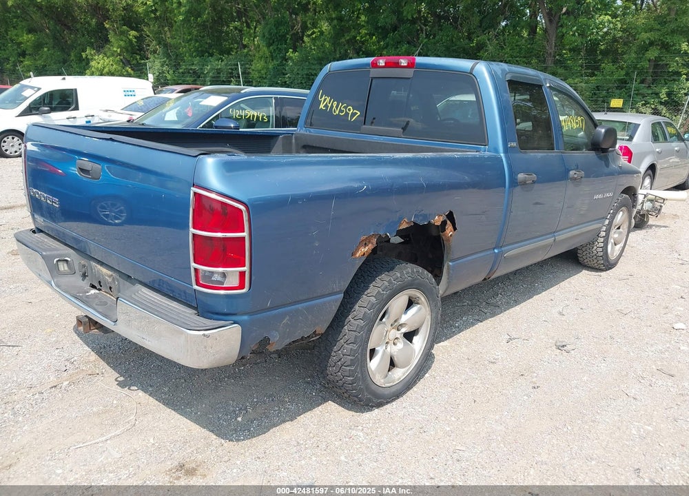 2002 DODGE RAM 1500 ST VIN: 1D7HA18N32S706317
