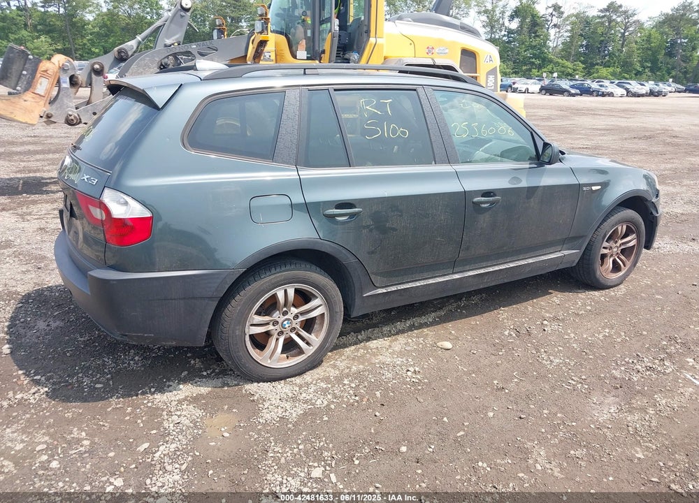 2005 BMW X3 3.0I VIN: WBXPA93415WD09498