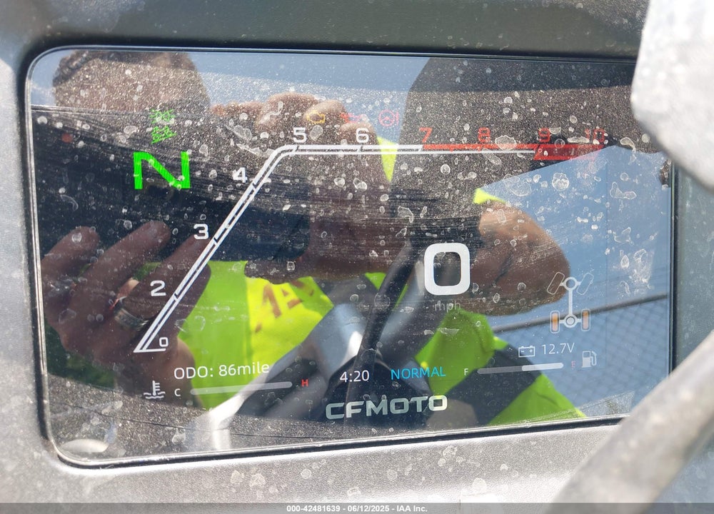 2025 CF MOTO CFORCE 800 TOURING VIN: LCELVYZS1SM001123