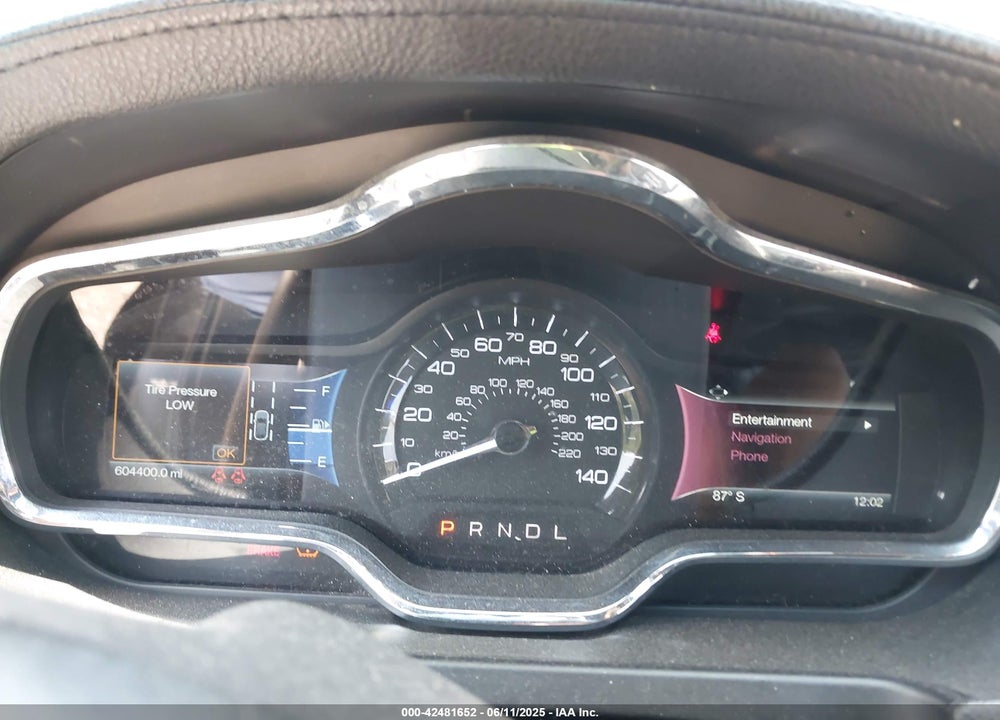 2015 LINCOLN MKT VIN: 2L1MJ5LK8FBL00480