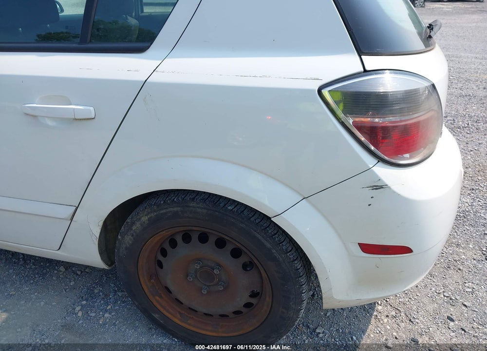 2008 SATURN ASTRA XE VIN: W08AR671585099126