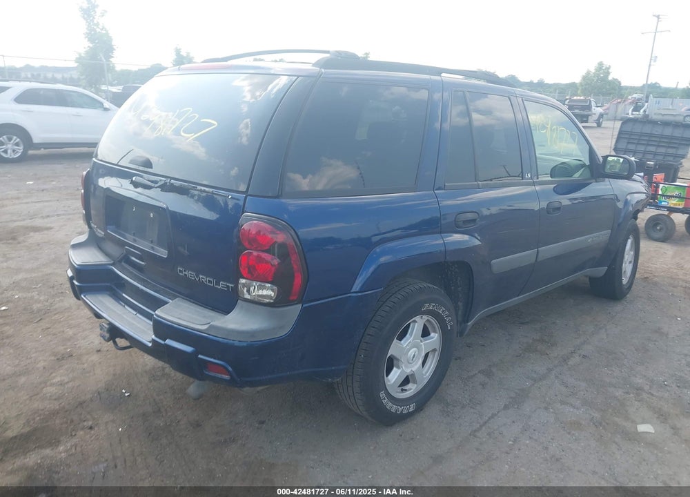 2003 CHEVROLET TRAILBLAZER LS VIN: 1GNDT13SX32223898