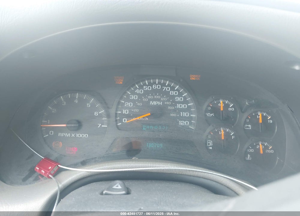 2003 CHEVROLET TRAILBLAZER LS VIN: 1GNDT13SX32223898
