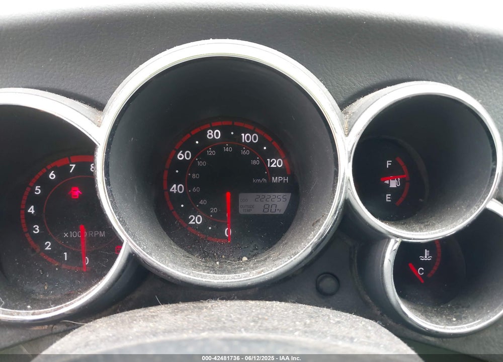 2006 PONTIAC VIBE VIN: 5Y2SL65806Z458787