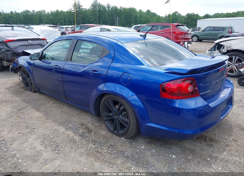 2013 DODGE AVENGER VIN: 1C3CDZCG2DN519935