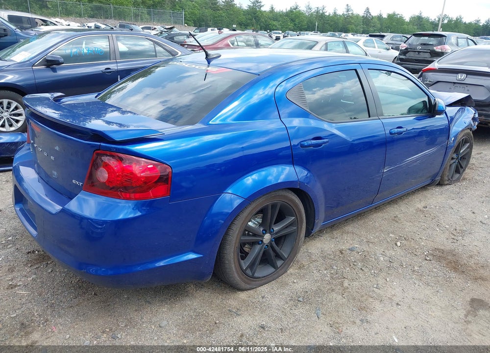 2013 DODGE AVENGER VIN: 1C3CDZCG2DN519935