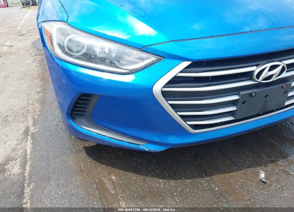 2017 HYUNDAI ELANTRA SE VIN: KMHD74LF3HU072640