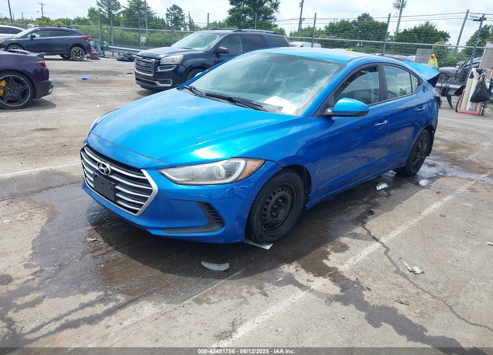 2017 HYUNDAI ELANTRA SE VIN: KMHD74LF3HU072640