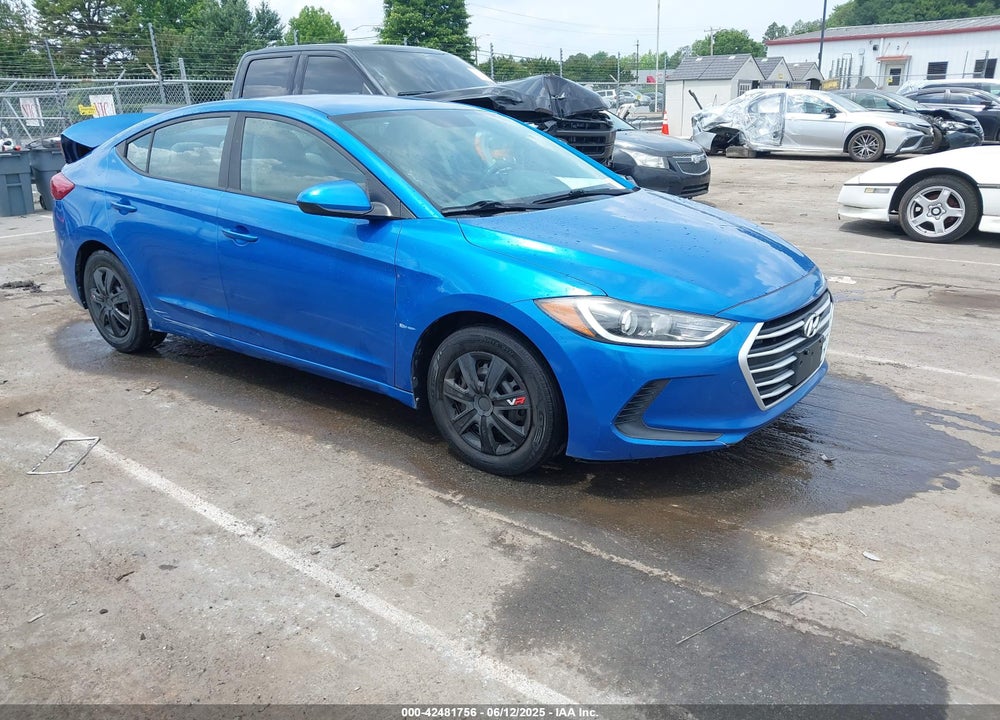 2017 HYUNDAI ELANTRA SE VIN: KMHD74LF3HU072640
