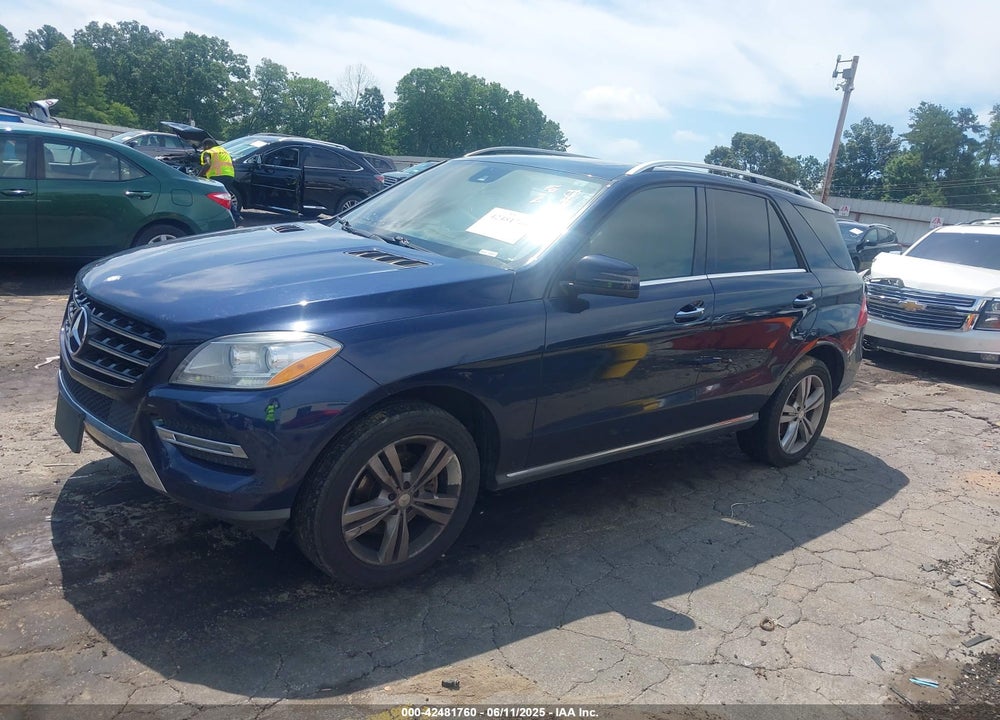 2015 MERCEDES-BENZ M-CLASS VIN: 4JGDA5JBXFA610384