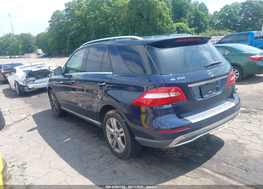 2015 MERCEDES-BENZ M-CLASS VIN: 4JGDA5JBXFA610384
