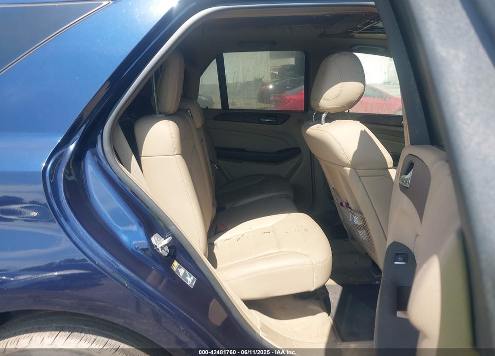 2015 MERCEDES-BENZ M-CLASS VIN: 4JGDA5JBXFA610384