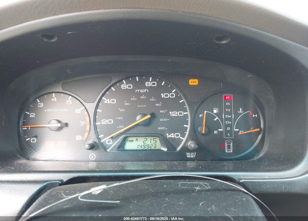 2000 HONDA ODYSSEY LX VIN: 2HKRL1851YH506200