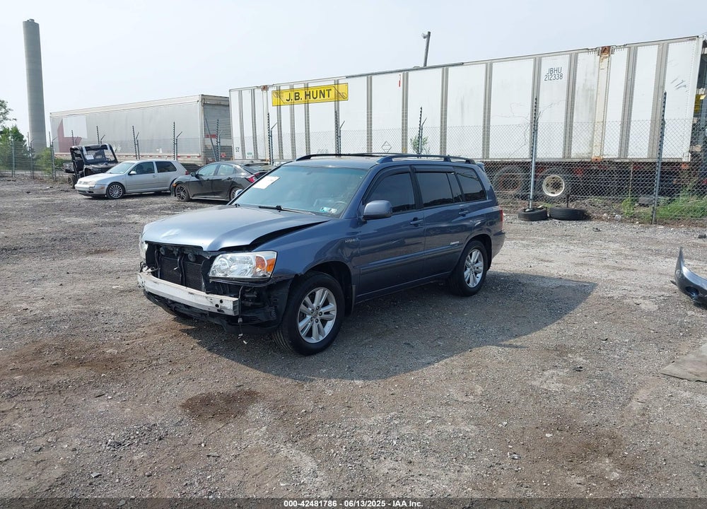 2007 TOYOTA HIGHLANDER HYBRID VIN: JTEDW21A670020438