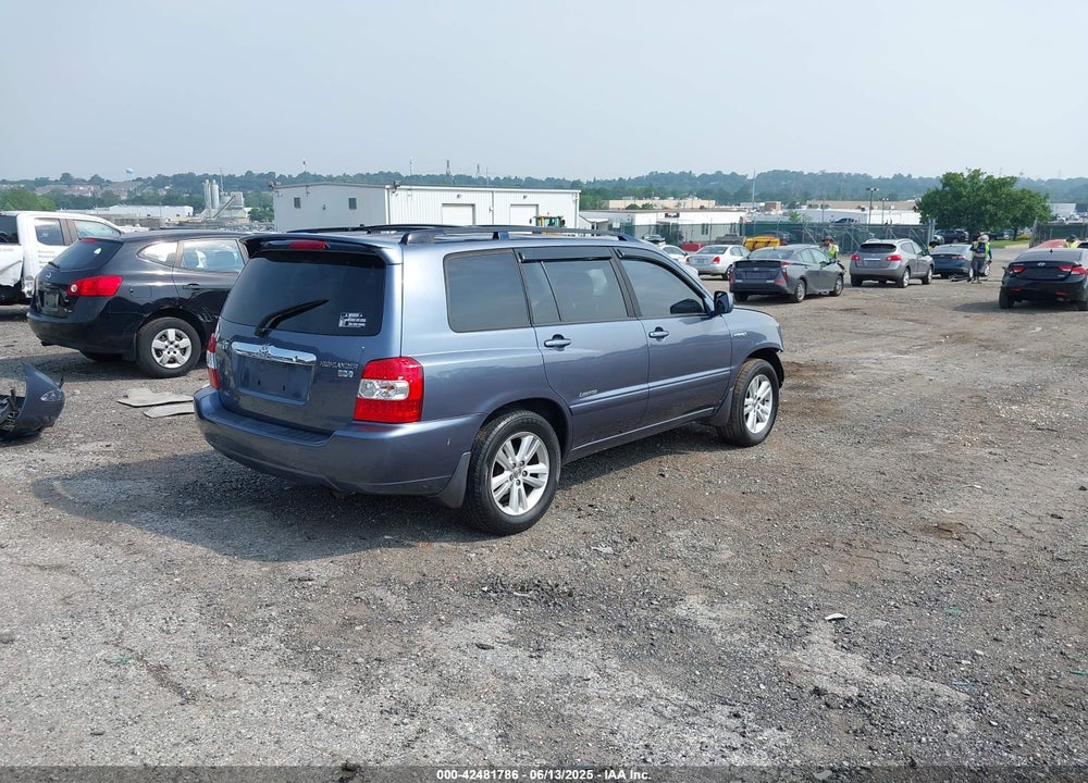 2007 TOYOTA HIGHLANDER HYBRID VIN: JTEDW21A670020438
