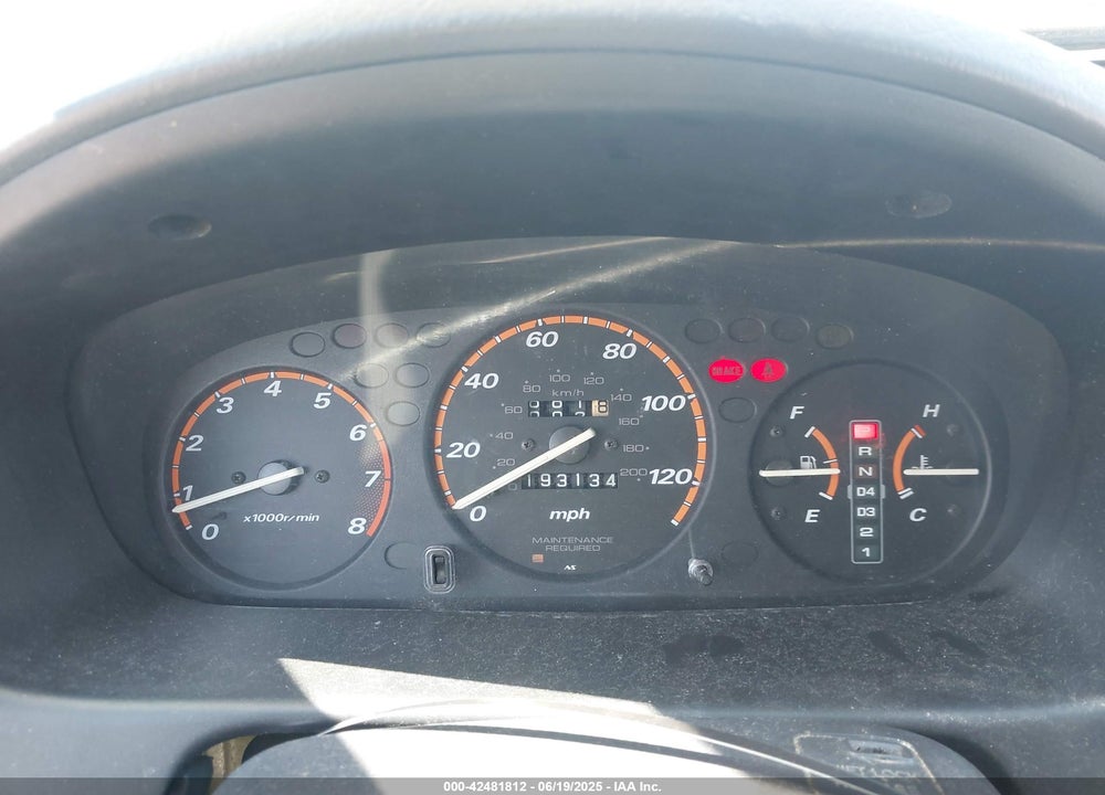 1998 HONDA CR-V LX VIN: JHLRD1849WC072835