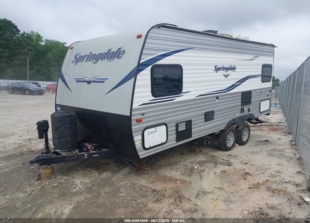 2019 KEYSTONE SPRINGDALE TRAVEL TRAILER VIN: 4YDT1792XKG103859