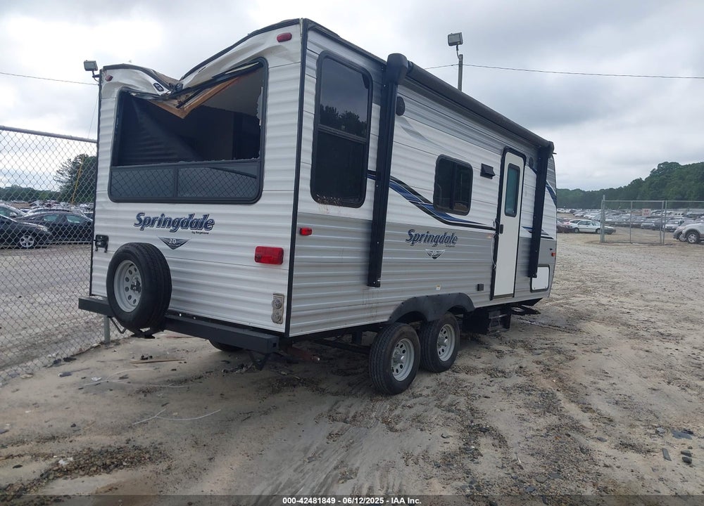 2019 KEYSTONE SPRINGDALE TRAVEL TRAILER VIN: 4YDT1792XKG103859