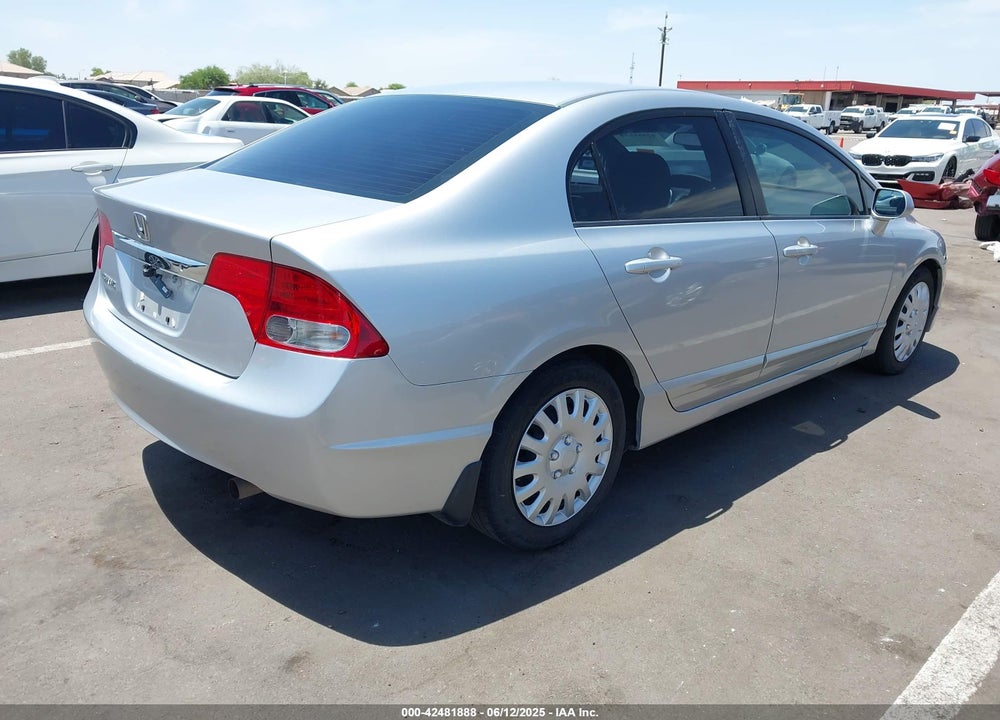 2009 HONDA CIVIC LX VIN: 1HGFA16599L006666