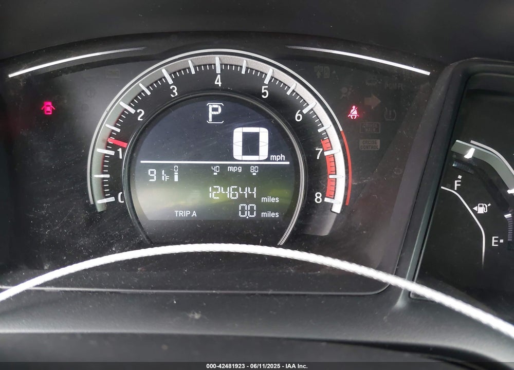 2016 HONDA CIVIC VIN: 19XFC2F50GE056490