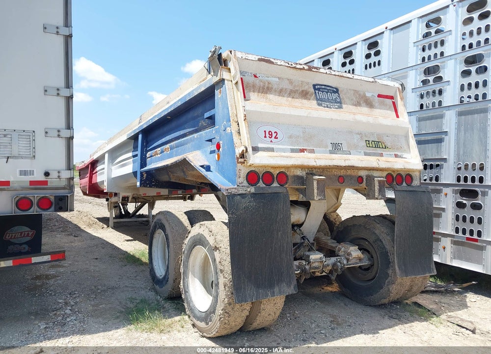 2003 LUFKIN INDUSTRIES DUMP TRAILER VIN: 1L01C382031151715