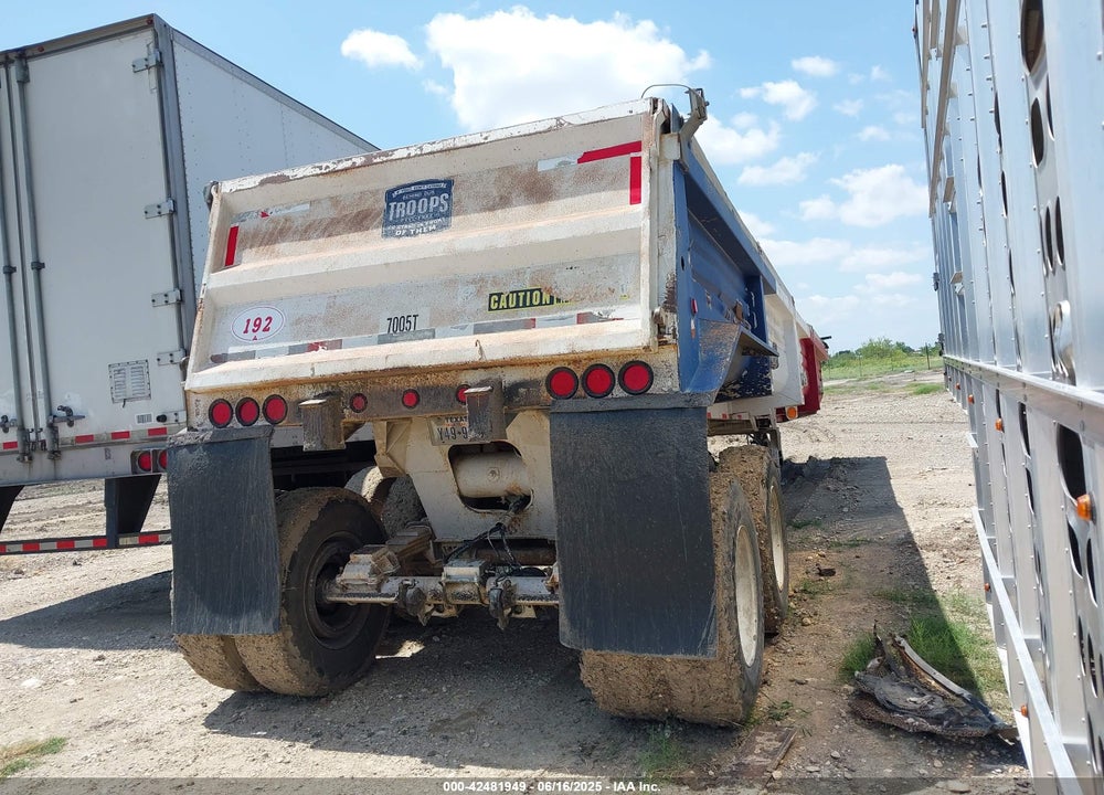 2003 LUFKIN INDUSTRIES DUMP TRAILER VIN: 1L01C382031151715