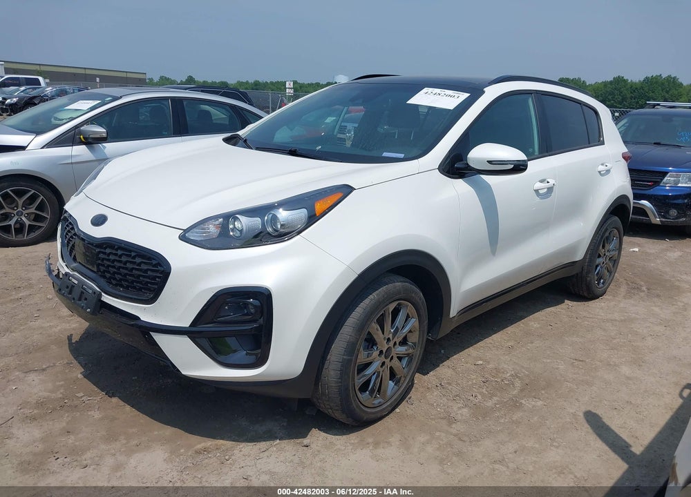 2022 KIA SPORTAGE VIN: KNDP6CAC6N7020730