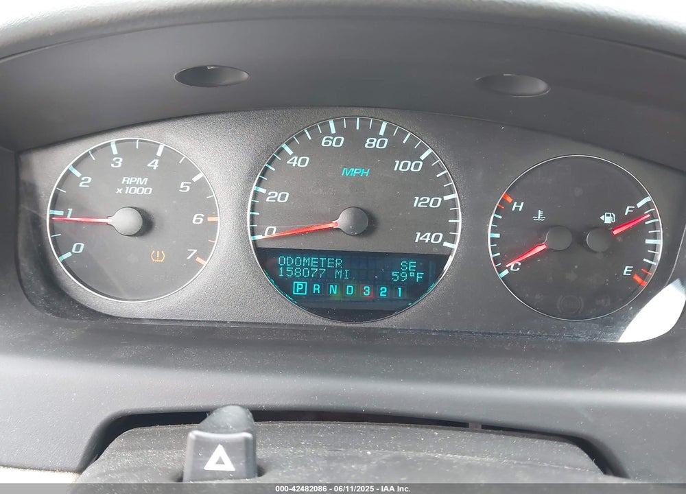 2009 CHEVROLET IMPALA VIN: 2G1WU57M691316503