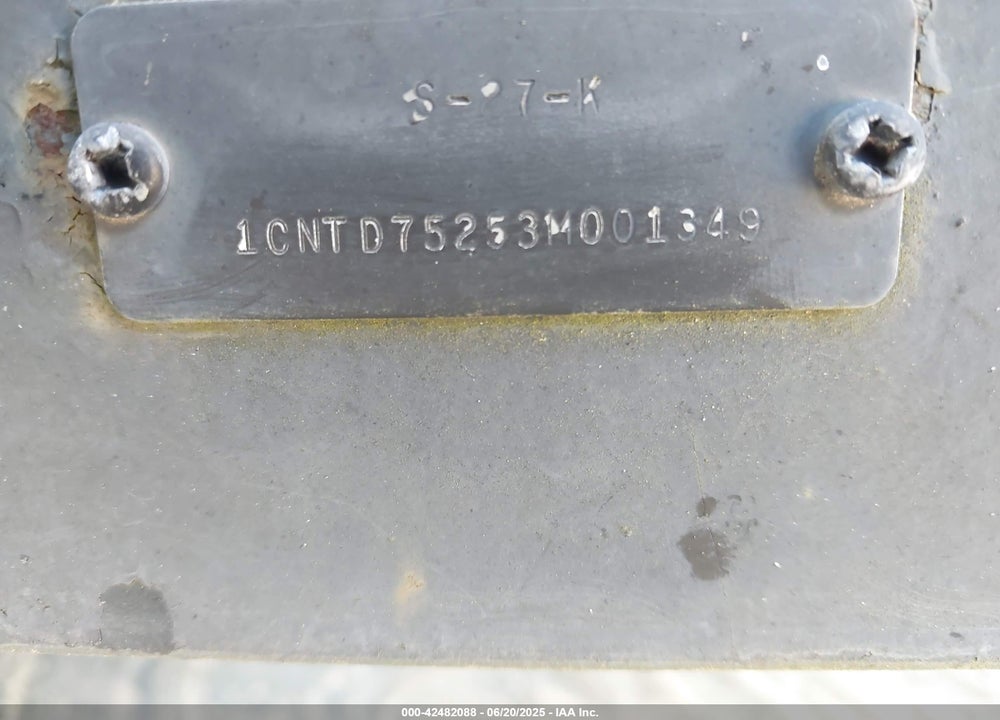 2003 CITATION OTHER VIN: 1CNTD75253M001349