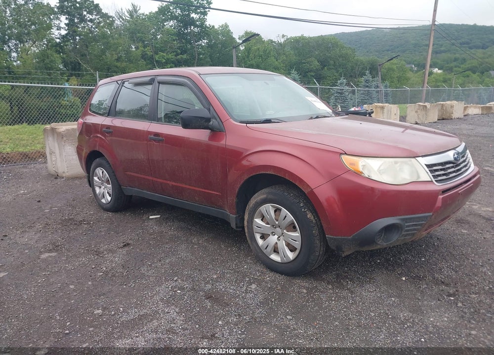 2009 SUBARU FORESTER 2.5X VIN: JF2SH616X9H772903
