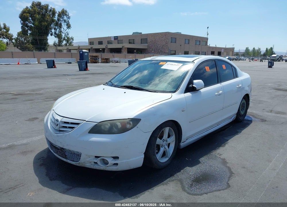 2006 MAZDA 3 VIN: JM1BK124261496981