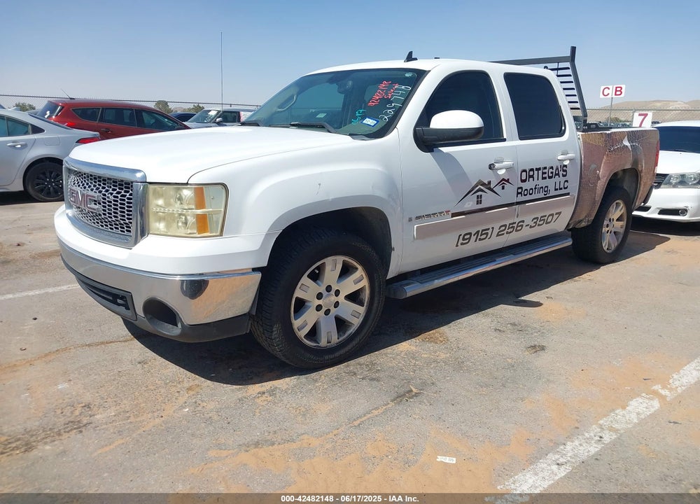 2008 GMC SIERRA 1500 SLT VIN: 3GTEC13J68G229748