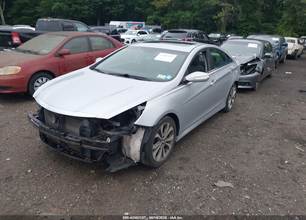 2014 HYUNDAI SONATA SE VIN: 5NPEC4AC5EH922836